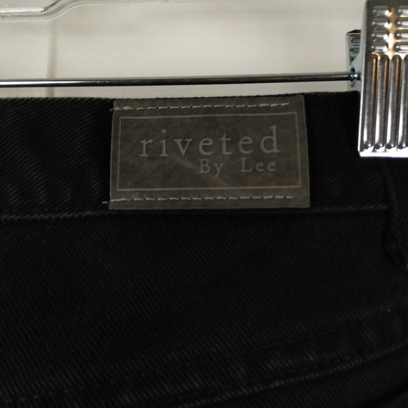 Vtg Lee riveted high waist mom jeans size 12L - Picture 6 of 7